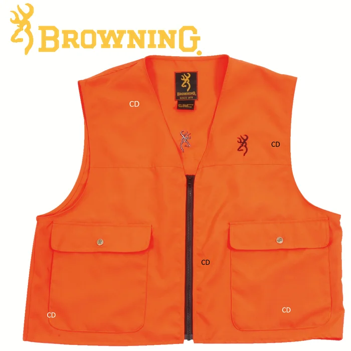 GILET BROWNING X-TREME TRACKER ORANGE FLUO