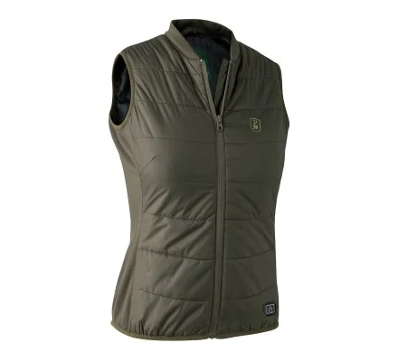 Gilet chauffant femme Lady Heat kaki Deerhunter