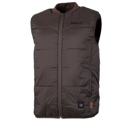 Gilet chauffant Thermoshield marron SOMLYS