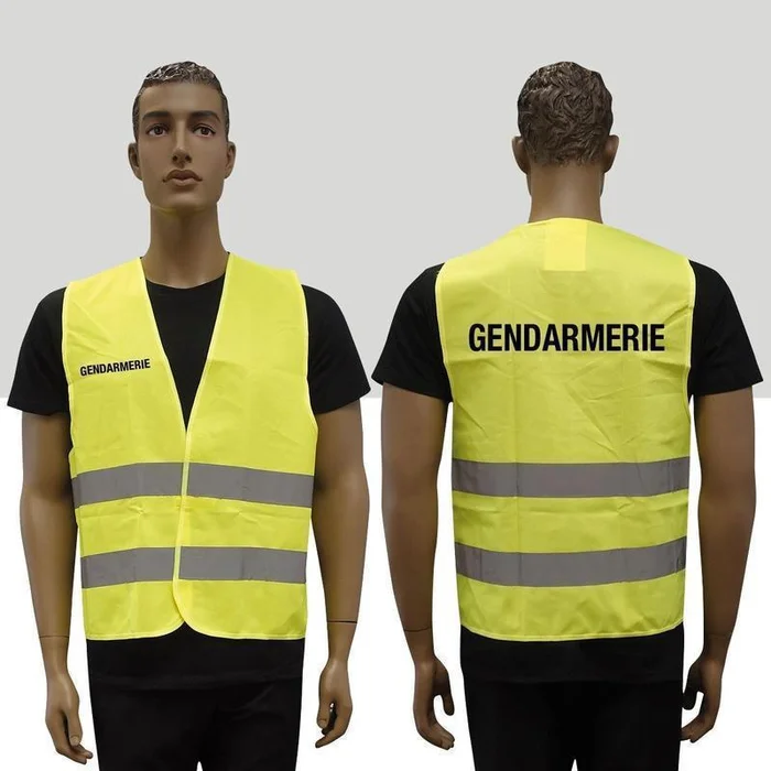 Gilet d&rsquo;identification Patrol Equipement Haute Visibilité Gendarmerie