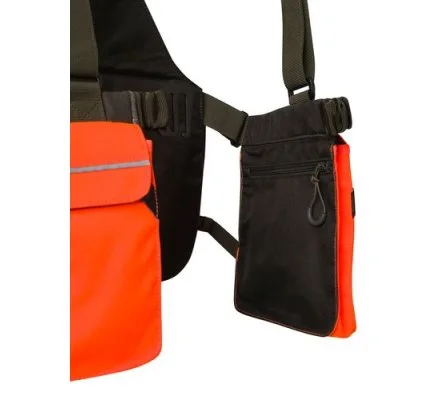 Gilet de chasse homme Strap EVO vert&orange BERETTA – Image 3