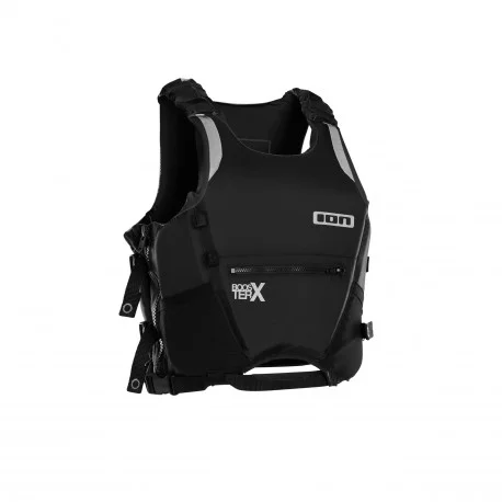 Gilet de protection et flottabilité Ion Booster Vest X Side Zip – Noir 2025
