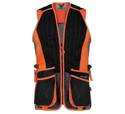 Gilet de tir ball-trap noir /orange EVO PERCUSSION