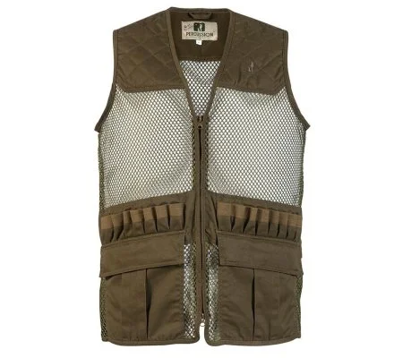 Gilet filet vert Savane PERCUSSION