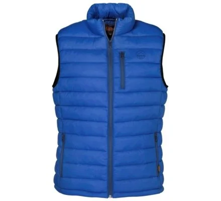 Gilet matelassé Trekking bleu PERCUSSION
