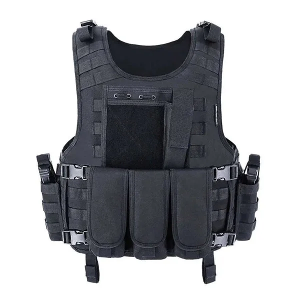 GILET TACTIQUE – EN POLYESTER HAUTE DENSITÉ 900D