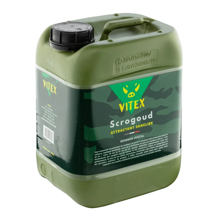 Goudron Végétal Norvège Vitex 5kg Attractif Sanglier Fluide