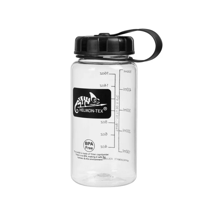 Gourde goulot large (550 mL) – Transparente
