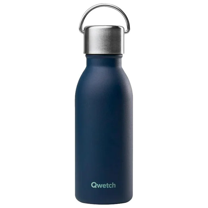 Gourde Qwetch Active 350 ml Matt Bleu Marine