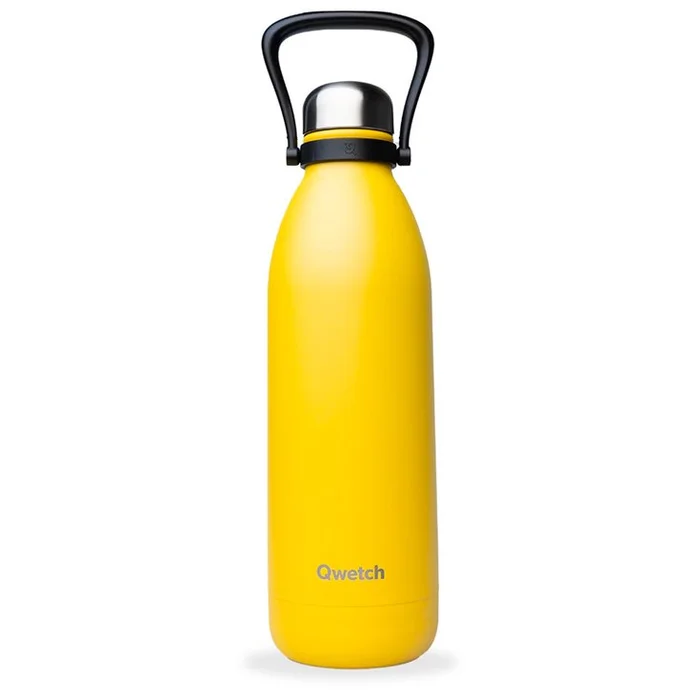 Gourde Qwetch Titan 1.5L Matt Pop Jaune
