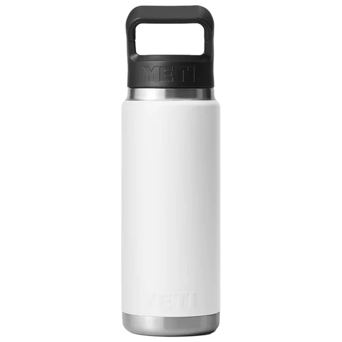 Gourde Yeti Rambler 26 Oz (760ml) Straw Bottle White