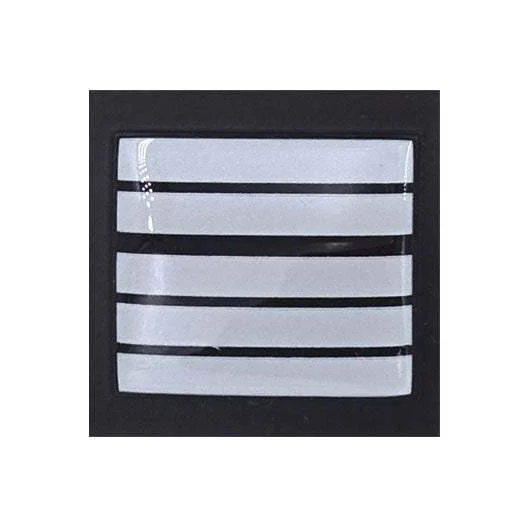 GRADE GENDARMERIE DÉPARTEMENTALE PLASTIFIÉ RELIEF : COLONEL