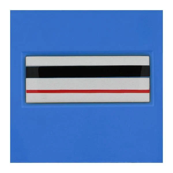 Grade velcro 5×5 plastifie relief chef de Police