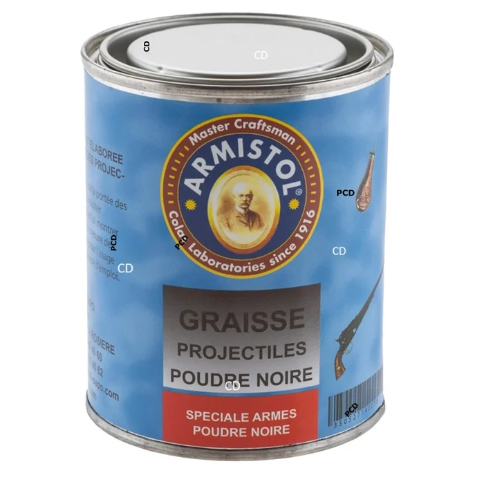 Graisse Armistol Pour Projectiles Poudre Noire 250ml