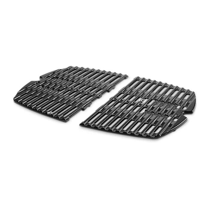Grilles De Cuisson En Fonte D’Acier Emaillée Pour Barbecues Weber Q Séries 100 et 1000