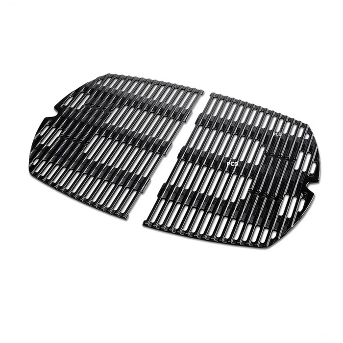 Grilles De Cuisson En Fonte D’Acier Emaillée Pour Barbecues Weber Q Séries 300 et 3000