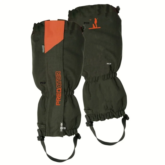 Guêtres Percussion Predator R2 Kaki Orange