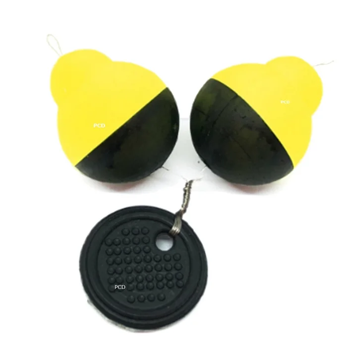 Guide-Fil Laurent Jauffret Stop Float Jaune Par 2