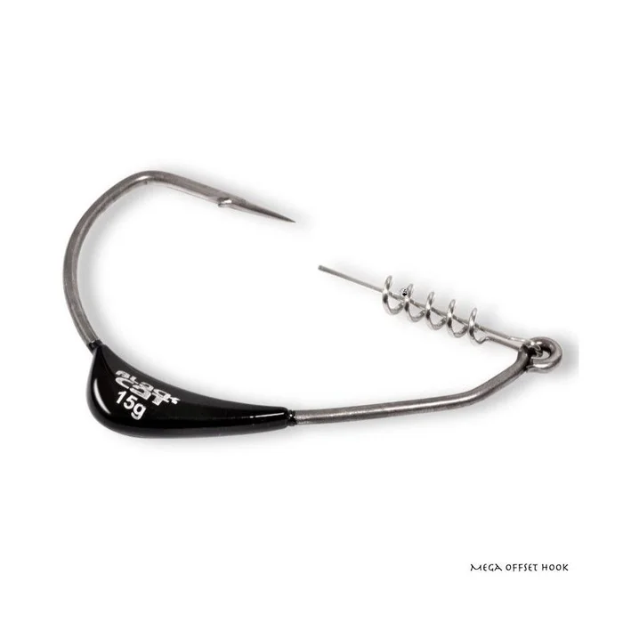 Hamecon Simple Plombe Black Cat Mega Offset Hook 12/0