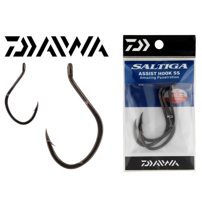 HAMECONS DAIWA SALTIGA ASSIST HOOK SAQ SAS