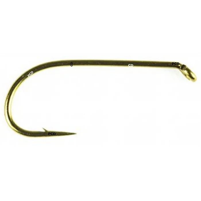 Hameçons Devaux DXB170 Droit Bronze Par 25