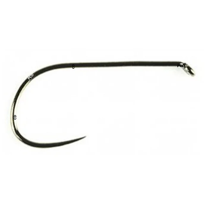Hameçons Devaux DXT103BL Droit Black Nickel Par 25