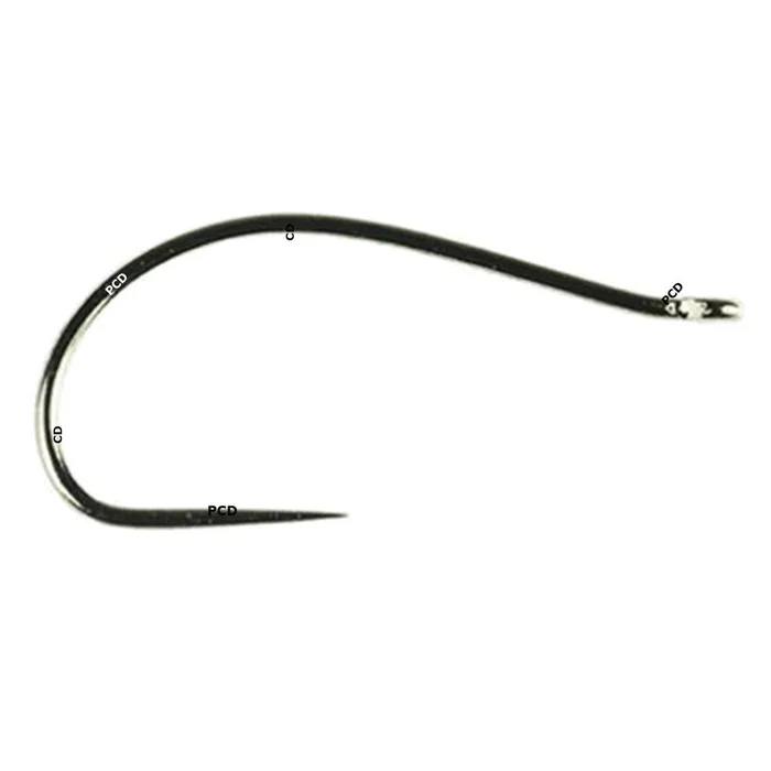 Hameçons Devaux DXT206BL Courbe Black Nickelé Par 25