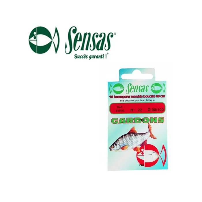 HAMECONS MONTES SENSAS GARDONS 40CM PAR 10