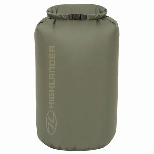 Highlander Drybag résistant à l’eau Lightweight V2, 40L, vert ranger