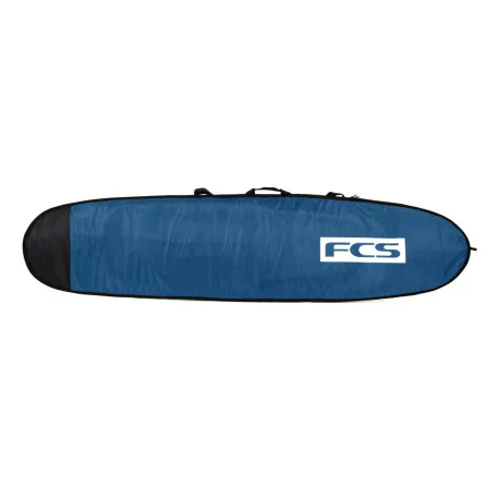 Housses SurfFCS Classic Longboard Cover – Steel Blue/White