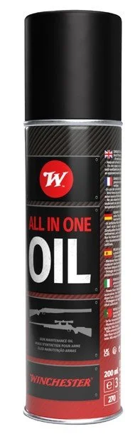Huile pour arme ALL IN ONE spray 200ml WINCHESTER