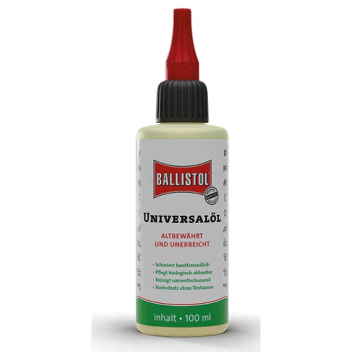 Huile Universelle Ballistol 100ml avec Bec Verseur – Multi-Usage – Protection et Entretien Efficace