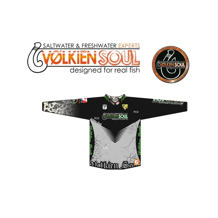JERSEY ANTI-UV VOLKIEN SOUL MANCHES LONGUES CAMO VERT