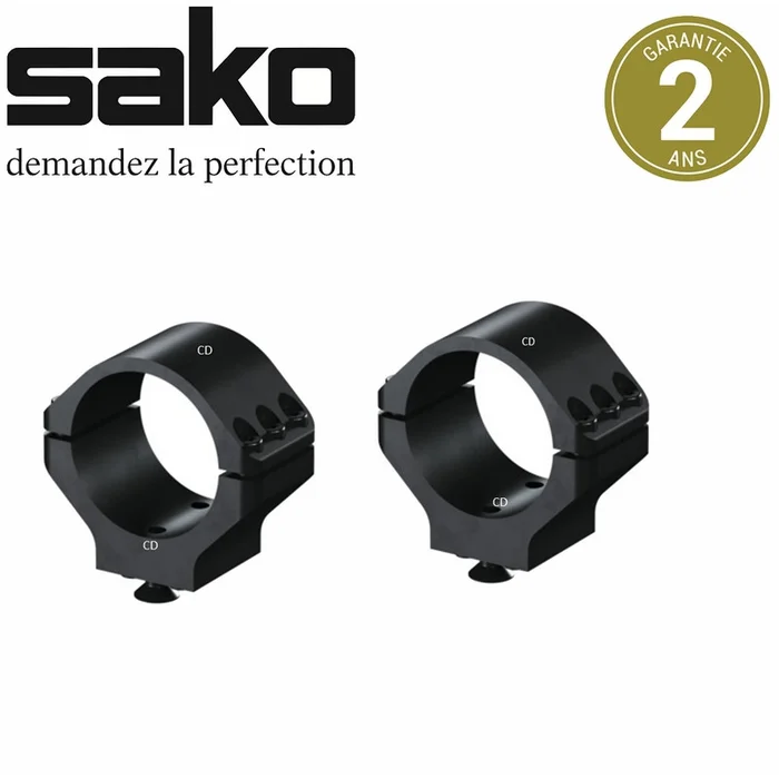 Jeu De 2 Colliers Sako S20 Diamètre 34mm Médium