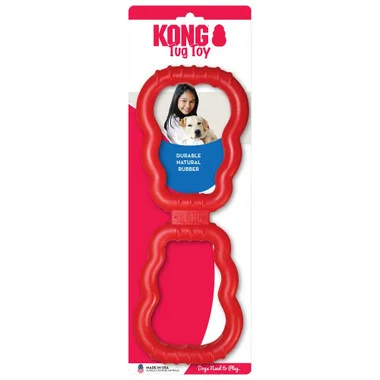 Jouet pour chien Kong Tug – Rouge