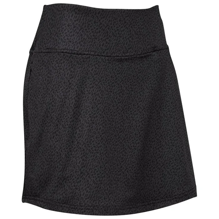 Jupe Footjoy Knit Skort Animal Print Black