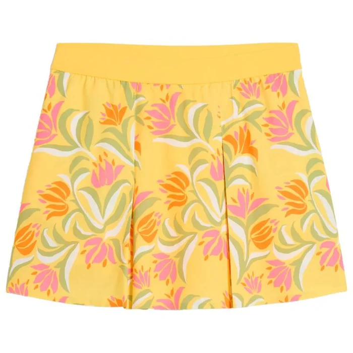 Jupe Puma Golf W Puma X Dani Dazey Pleated Sunny Yellow