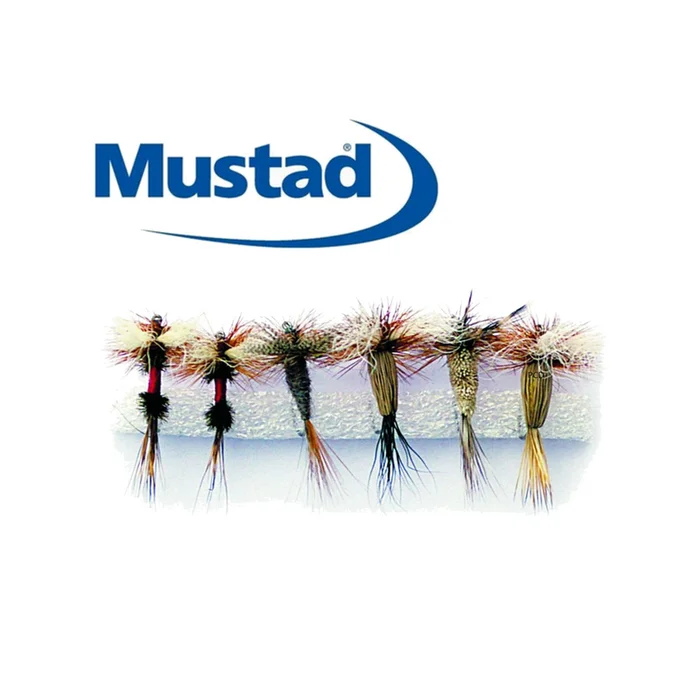 KIT 6 MOUCHES MUSTAD SZ N°7