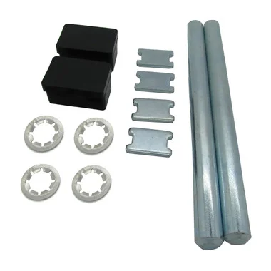 Kit de coussin pivotant en acier inoxydable pour montage avant Minn Kota Trolling Motor Power Drive et Riptide SP (62137)