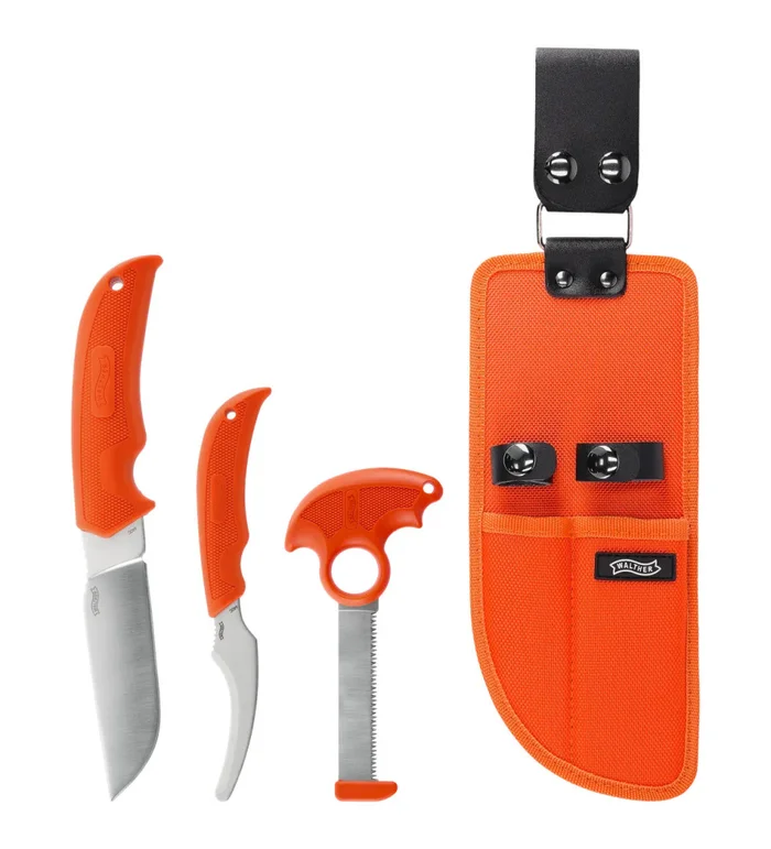 Kit de depecage walther hunter knife set 2 – orange