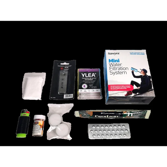 Kit de survie Eau Feu