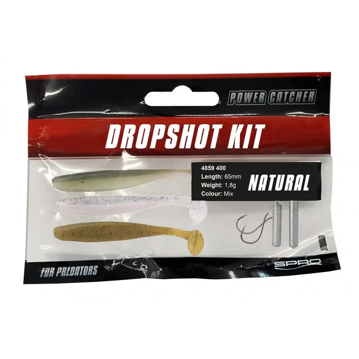 Kit Leurres souples Spro PowerCatcher Dropshot