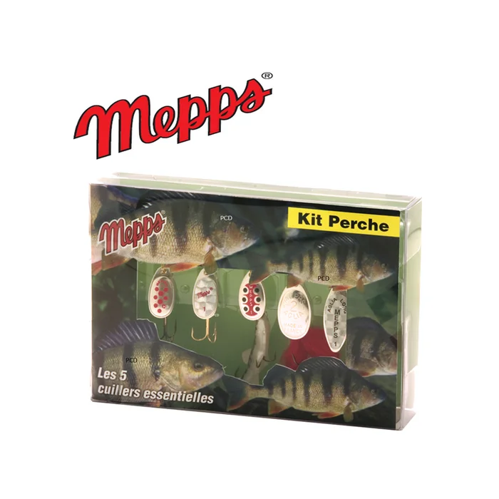 KIT PERCHE MEPPS 5 CUILLERS