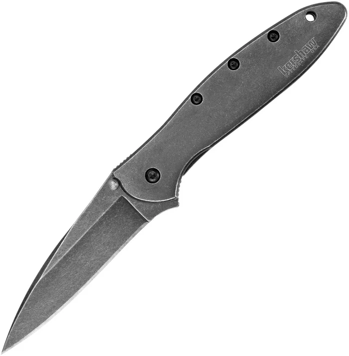 KS1660BLKW – Kershaw Leek Blackwash