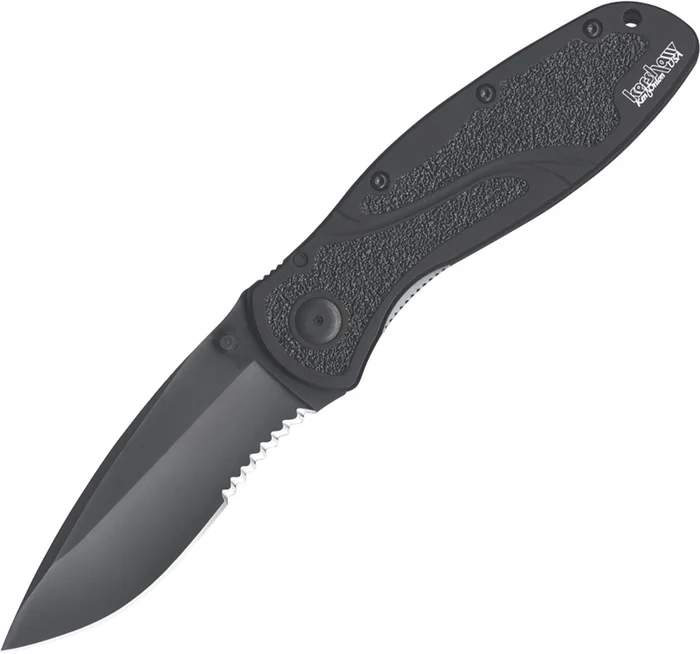 KS1670BLKST – Kershaw Blur A/O Black Part Serrated