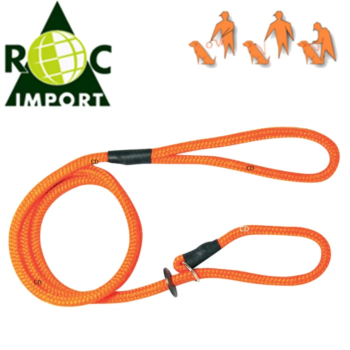 LAISSE LASSO ORANGE ROC IMPORT