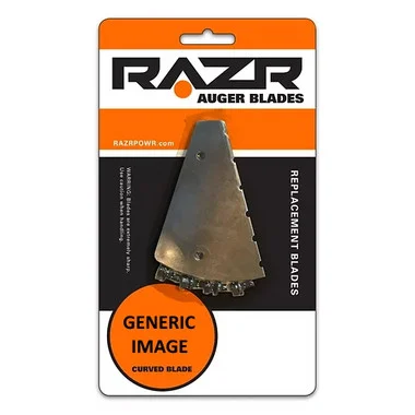 Lames de rechange pour tarière à glace courbée Razr 5″ – RPB5130