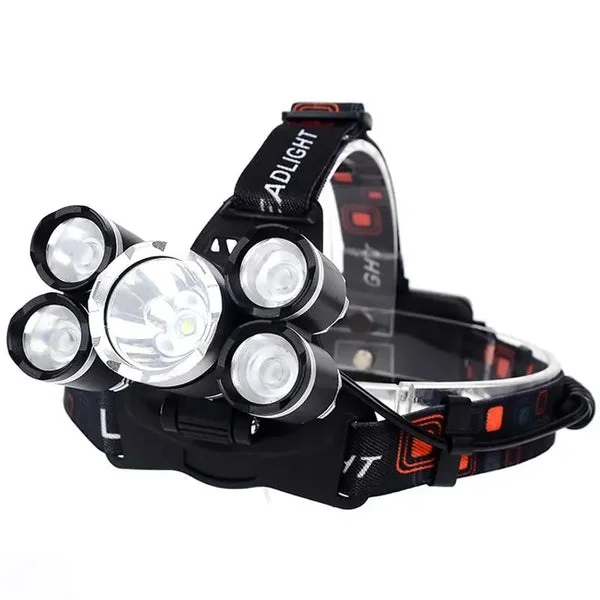 LAMPE FRONTALE – LAMPE FRONTALE 4000 LUMEN CREE XML T6+4XPE