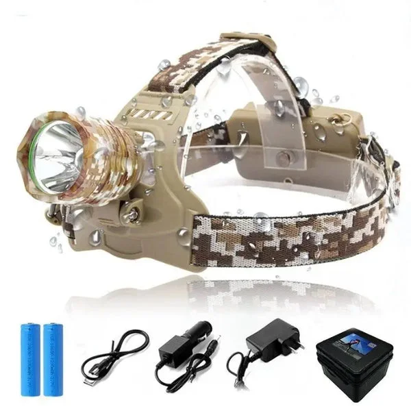 Lampe frontale led rechargeable