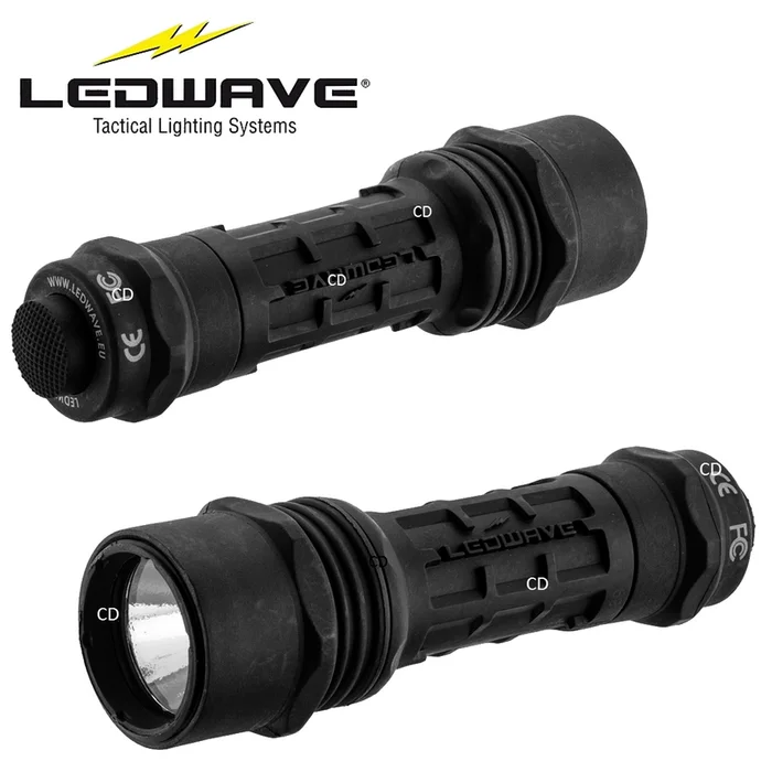 LAMPE LEDWAVE C-2 NOIR 100 LUMENS